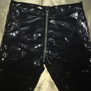 MATTE BRAND DARK SIREN PVC PANTS.